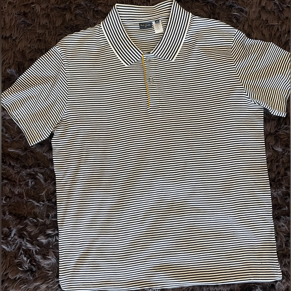 Men’s Paul Smith striped polo tshirt